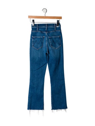 Mother High-Rise Straight Leg Jeans