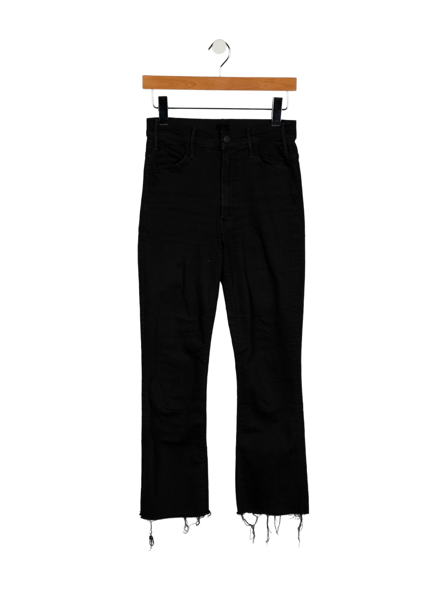 Mother Mid-Rise Straight Leg Jeans