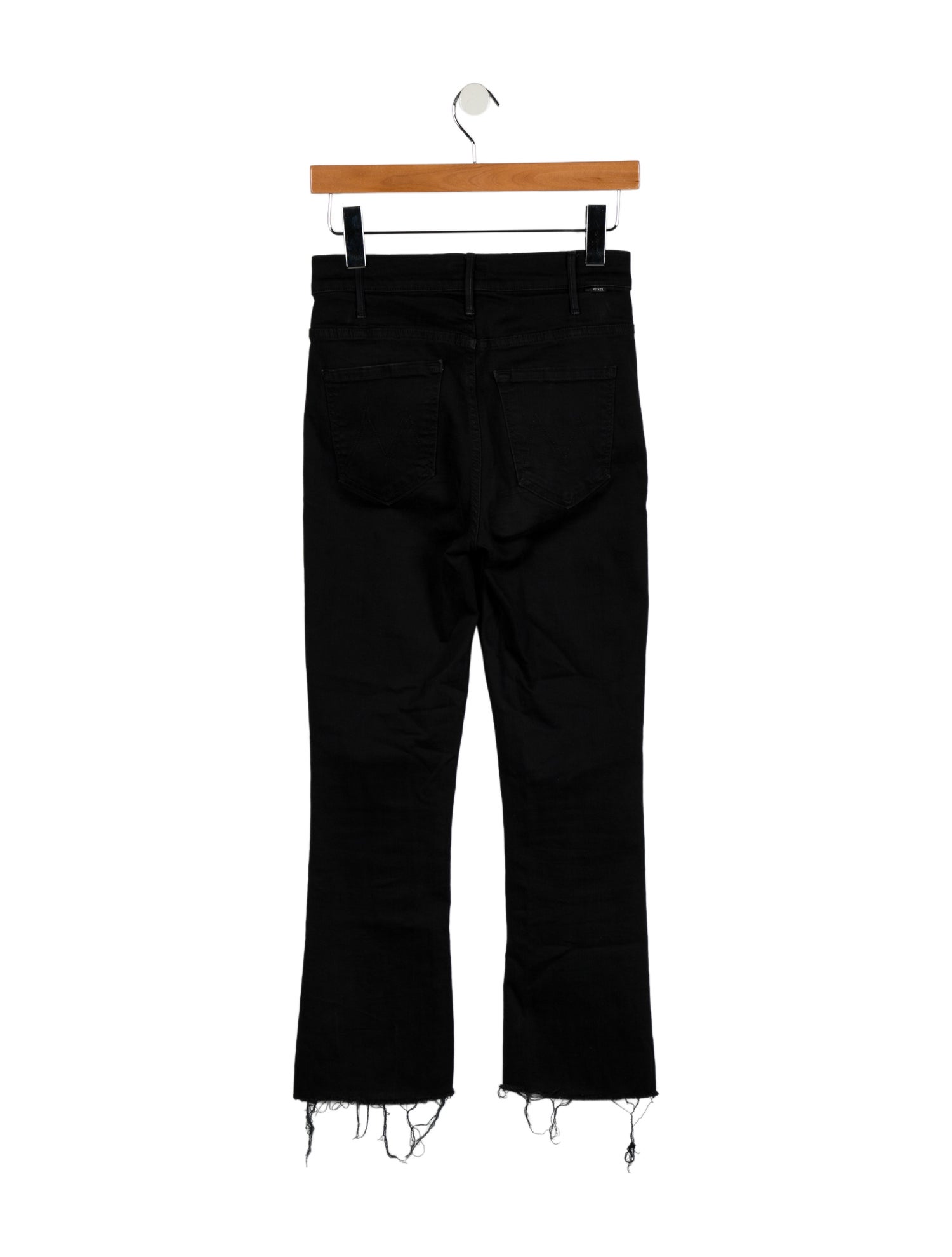 Mother Mid-Rise Straight Leg Jeans