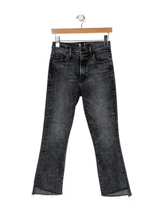 Mother Mid-Rise Straight Leg Jeans