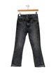 Mother Mid-Rise Straight Leg Jeans