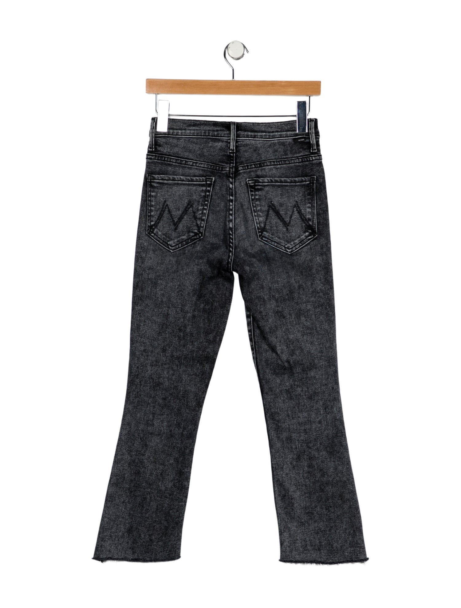 Mother Mid-Rise Straight Leg Jeans