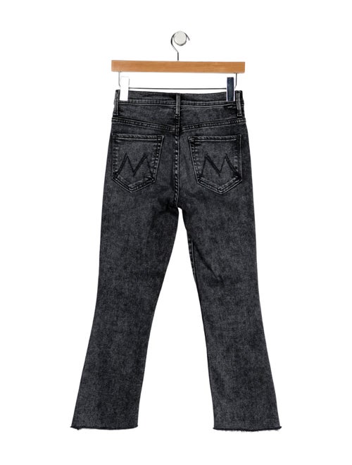 Mother Mid-Rise Straight Leg Jeans