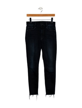 Mother Mid-Rise Skinny Leg Jeans