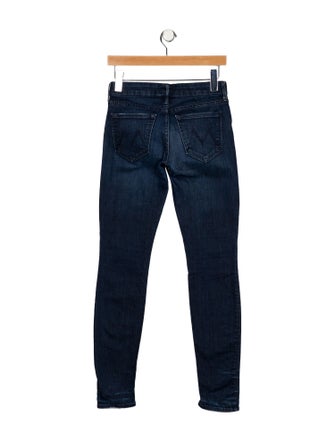 Mother Low-Rise Skinny Leg Jeans