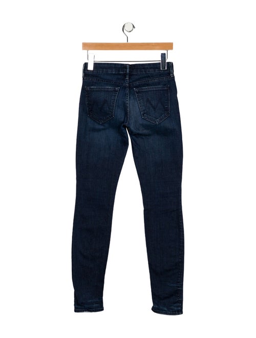 Mother Low-Rise Skinny Leg Jeans