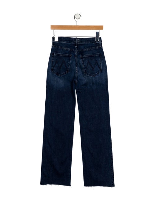 Mother Mid-Rise Straight Leg Jeans