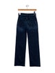 Mother Mid-Rise Straight Leg Jeans