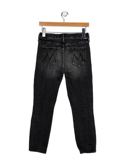 Mother Mid-Rise Skinny Leg Jeans