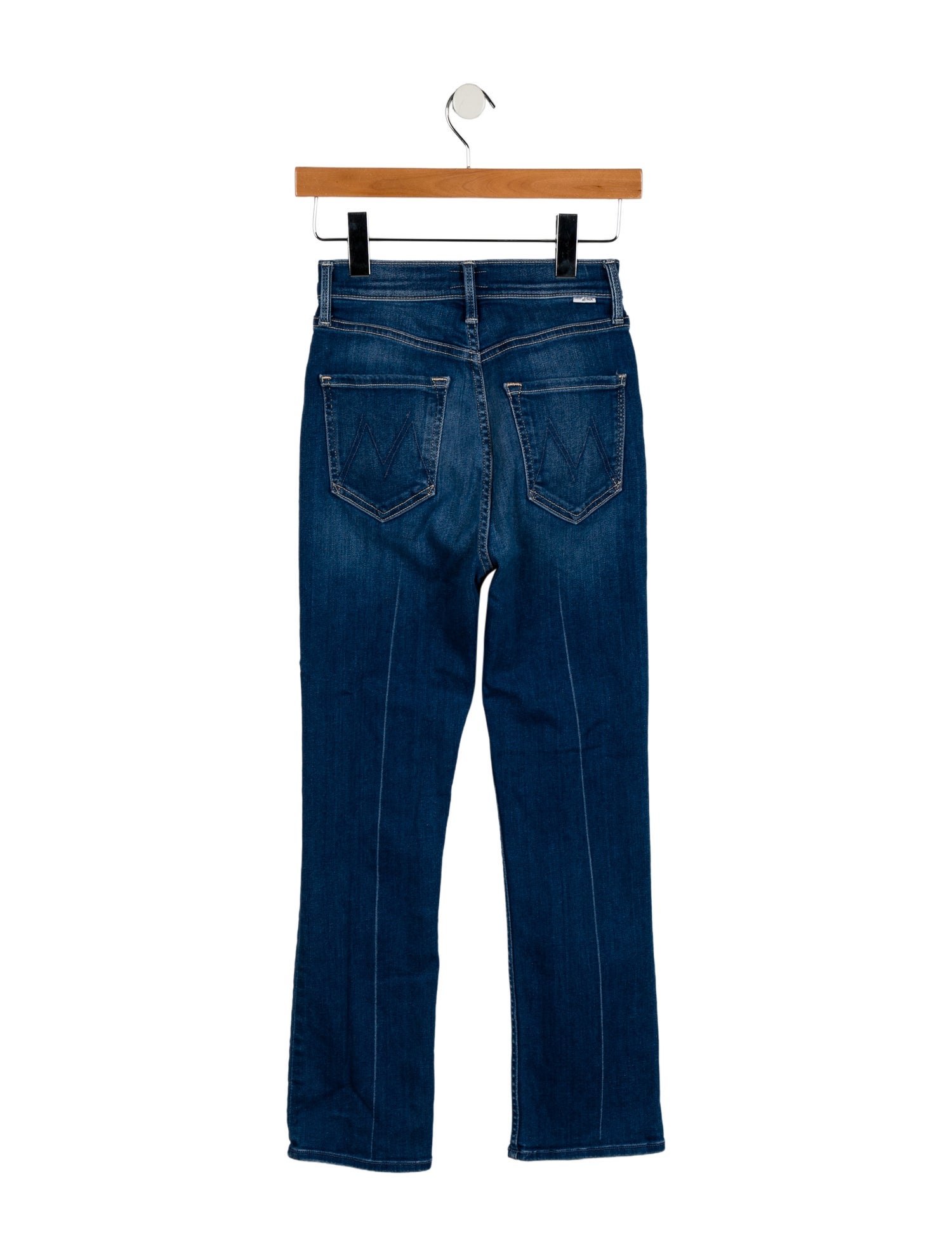 Mother High-Rise Straight Leg Jeans