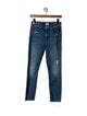 Mother Mid-Rise Skinny Leg Jeans
