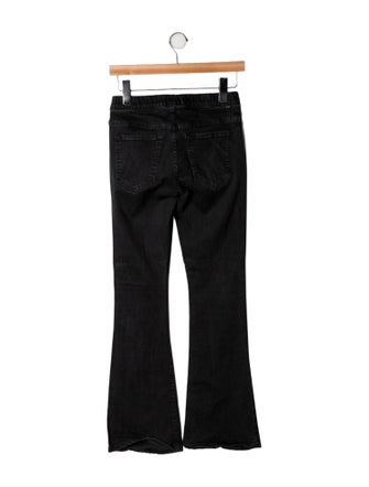 Mother Mid-Rise Straight Leg Jeans