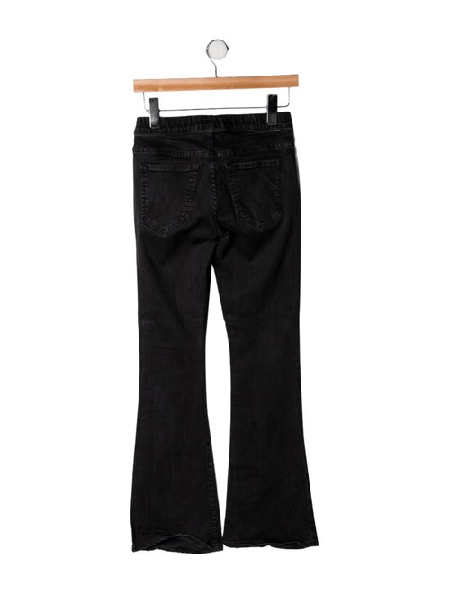 Mother Mid-Rise Straight Leg Jeans