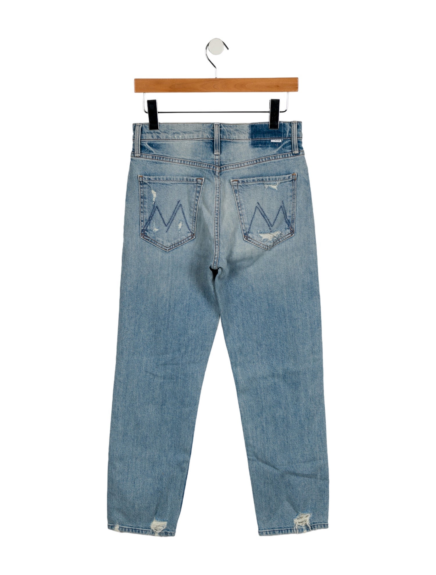 Mother High-Rise Straight Leg Jeans w/ Tags
