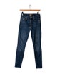 Mother Mid-Rise Skinny Leg Jeans