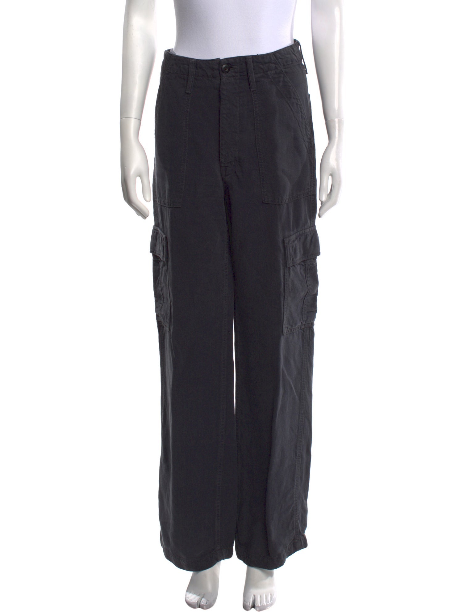 Mother High-Rise Wide Leg Jeans