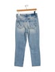 Mother Mid-Rise Straight Leg Jeans