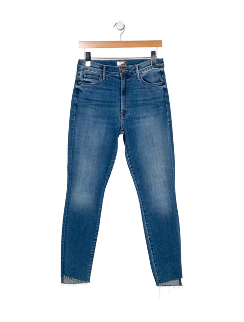Mother Mid-Rise Skinny Leg Jeans