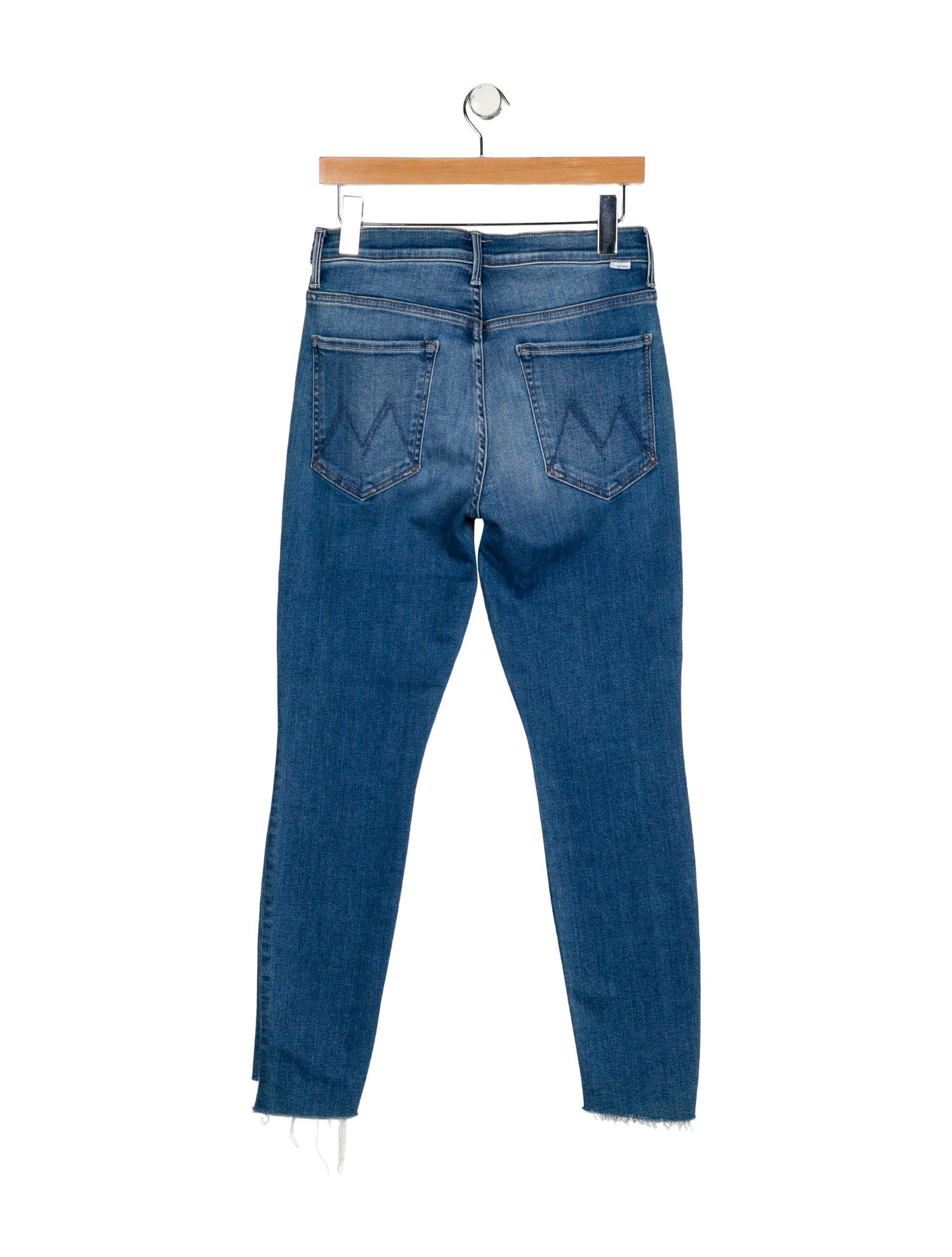 Mother Mid-Rise Skinny Leg Jeans
