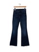 Mother Mid-Rise Wide Leg Jeans