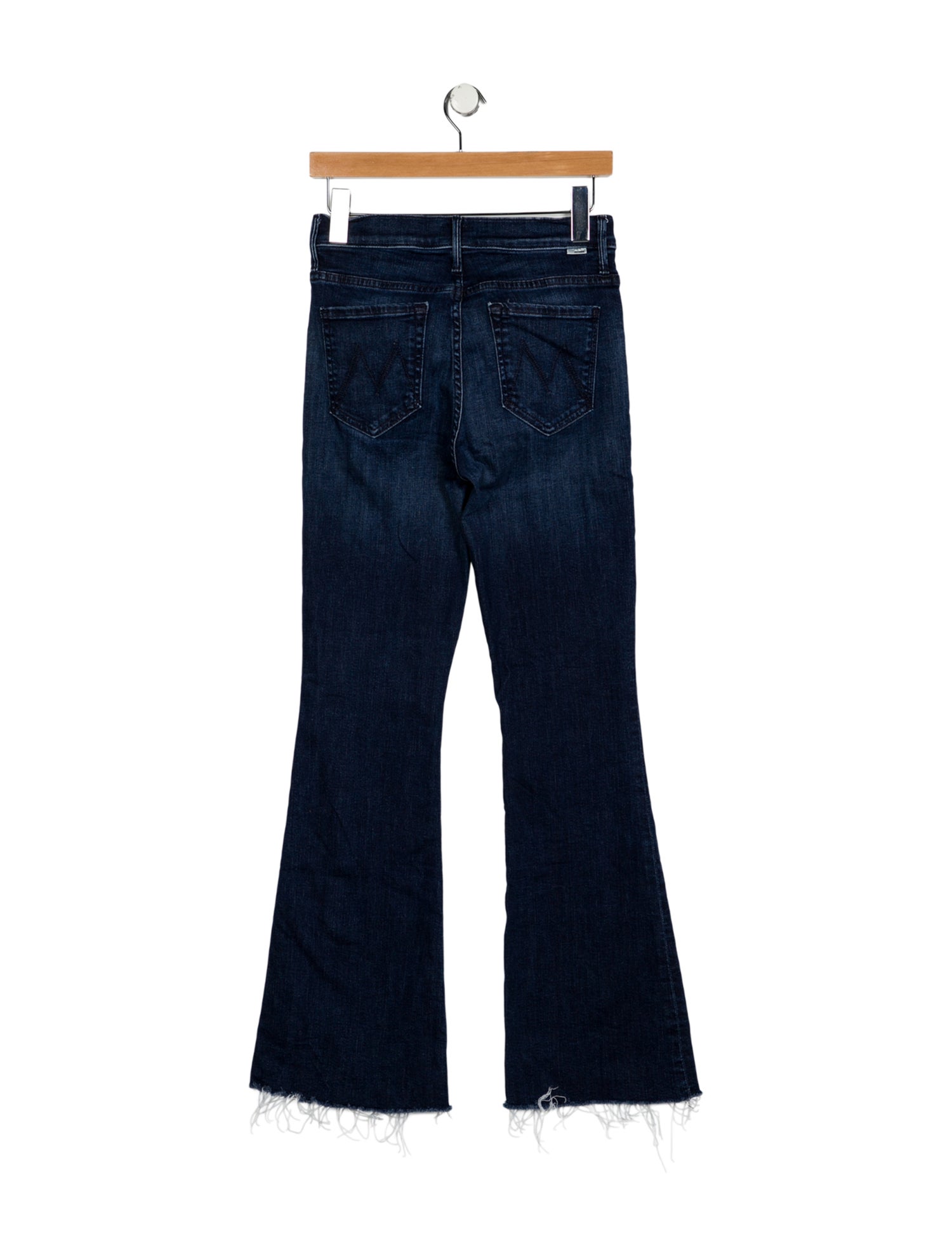 Mother Mid-Rise Wide Leg Jeans