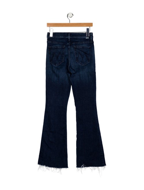 Mother Mid-Rise Wide Leg Jeans