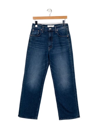 Mother High-Rise Wide Leg Jeans