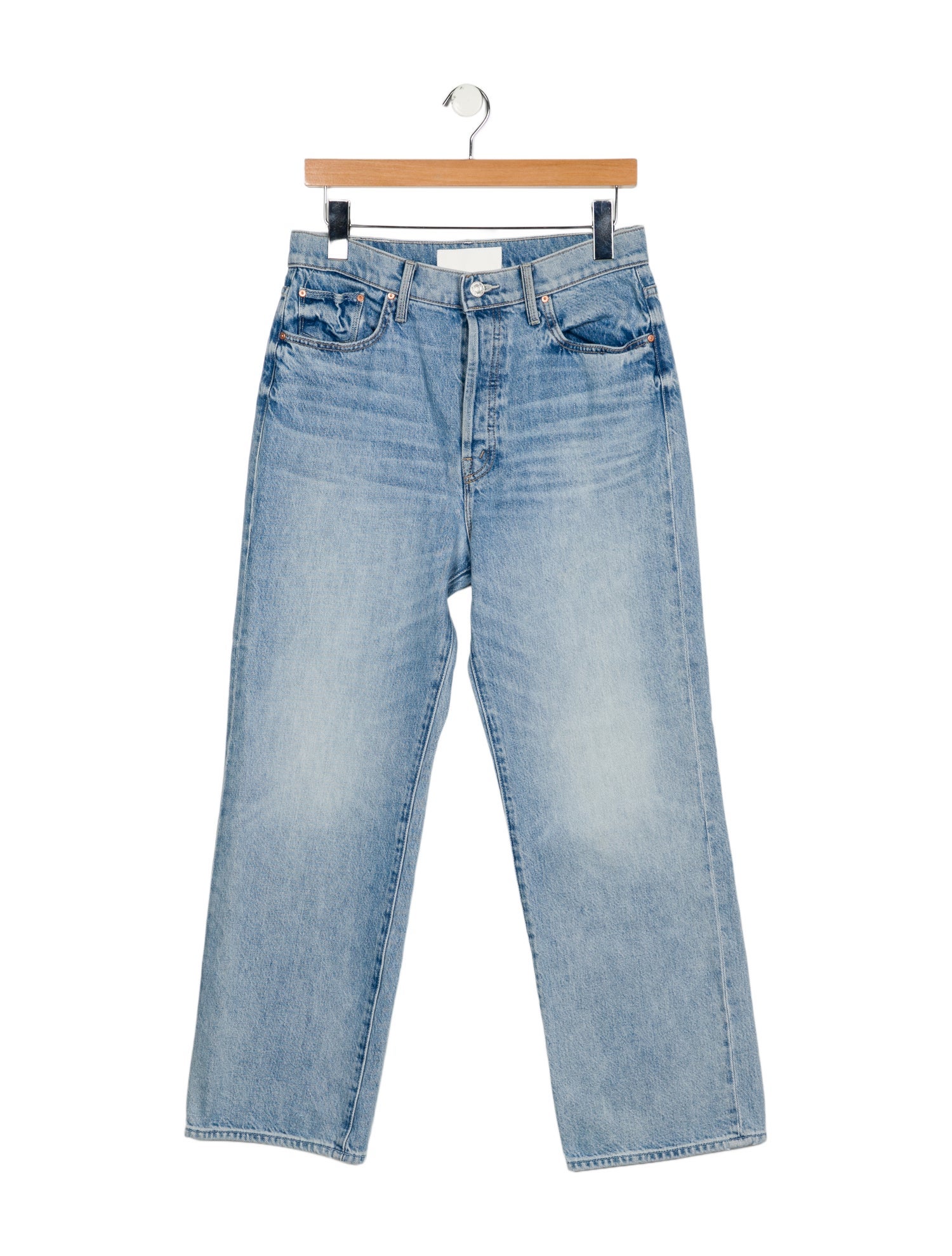 Mother High-Rise Wide Leg Jeans