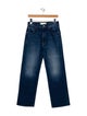 Mother High-Rise Straight Leg Jeans