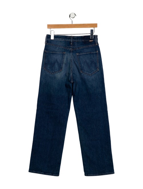 Mother High-Rise Straight Leg Jeans
