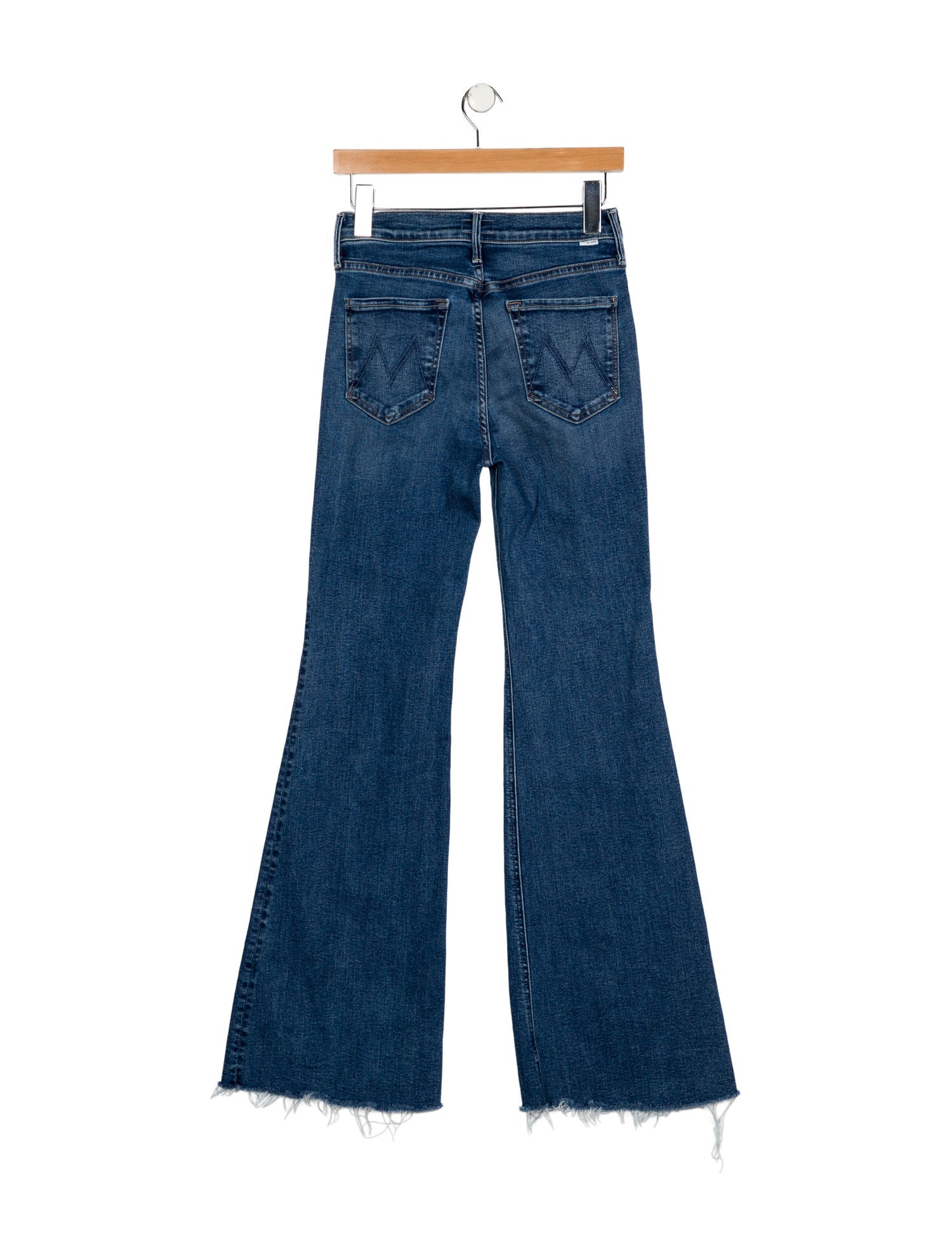 Mother Mid-Rise Wide Leg Jeans