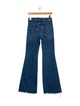 Mother Mid-Rise Wide Leg Jeans
