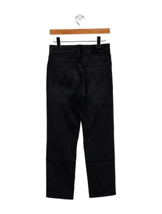 Mother High-Rise Straight Leg Jeans