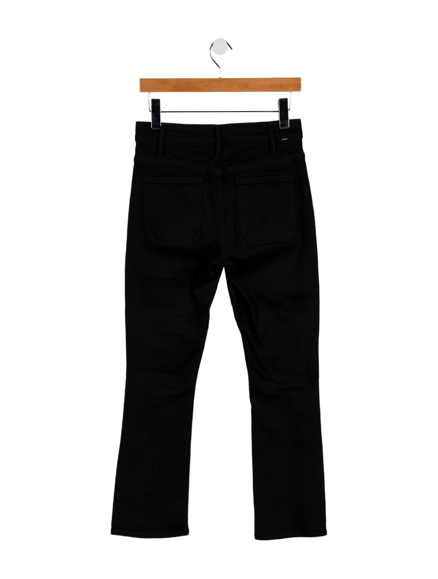 Mother Mid-Rise Straight Leg Jeans