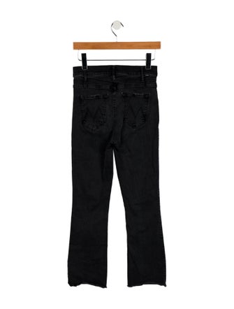 Mother High-Rise Straight Leg Jeans