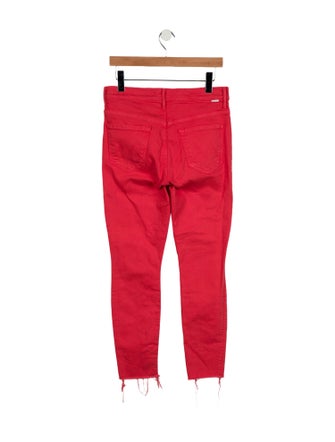 Mother High-Rise Skinny Leg Jeans