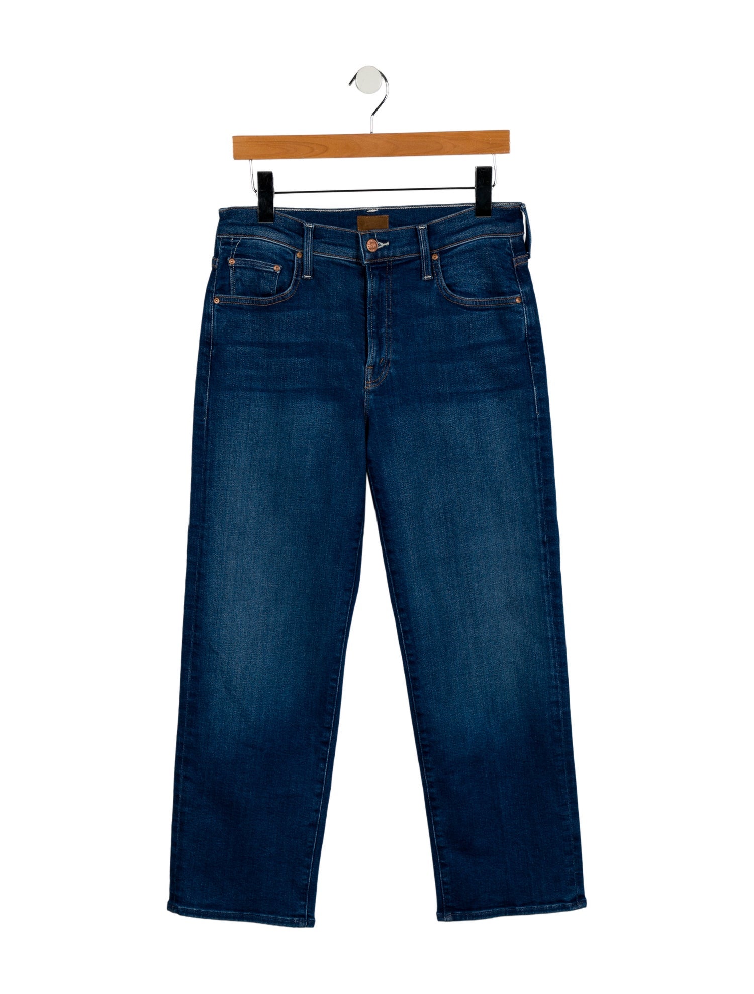 Mother High-Rise Wide Leg Jeans