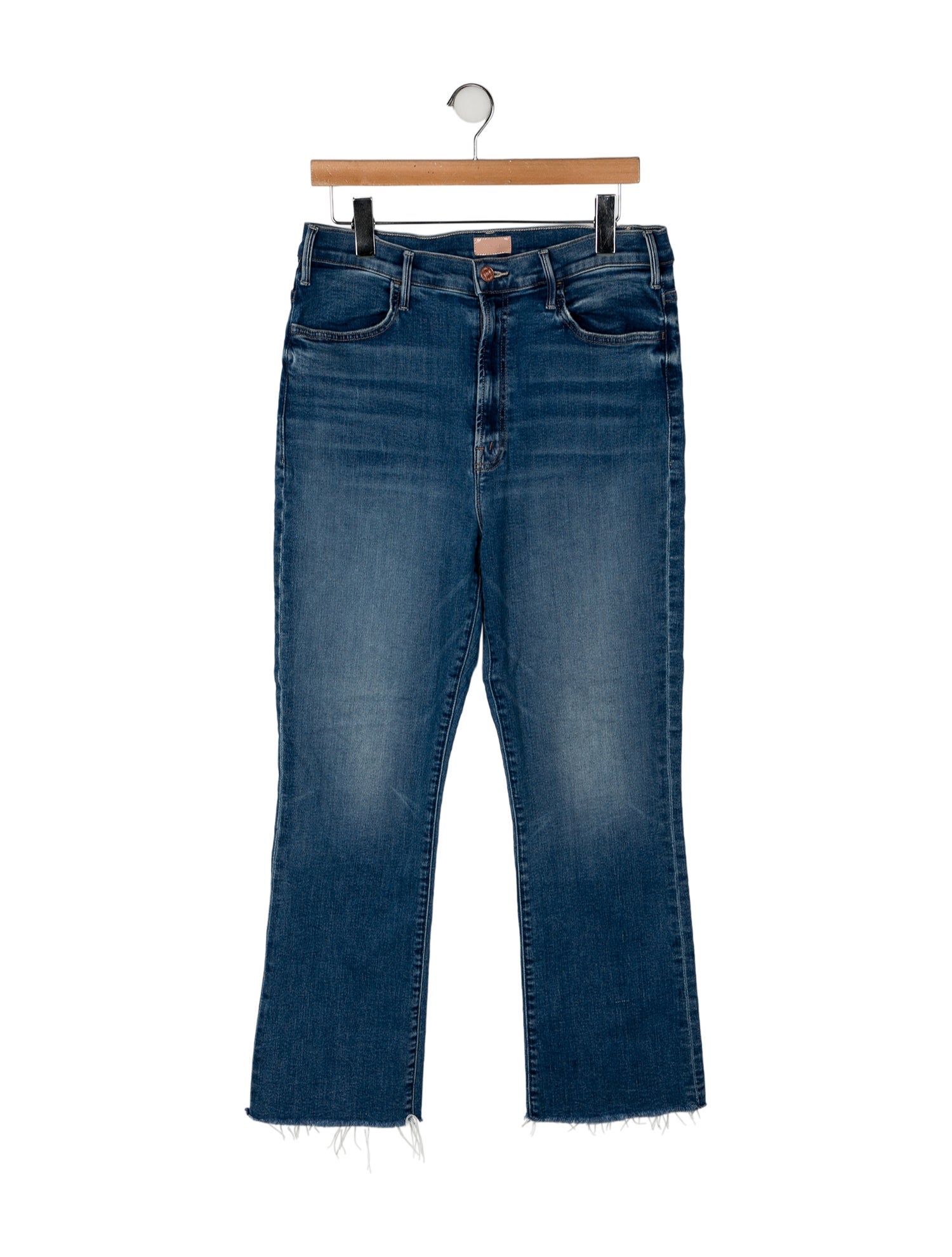 Mother High-Rise Straight Leg Jeans