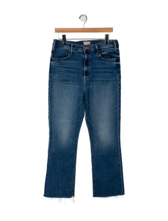Mother High-Rise Straight Leg Jeans