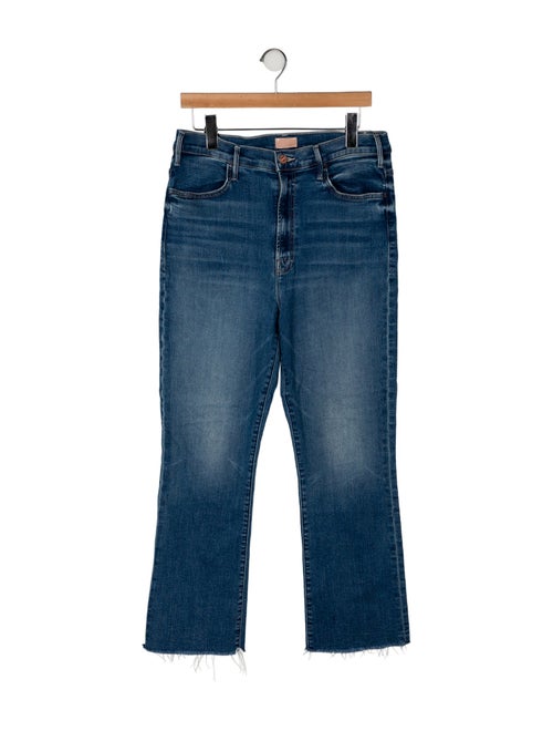 Mother High-Rise Straight Leg Jeans