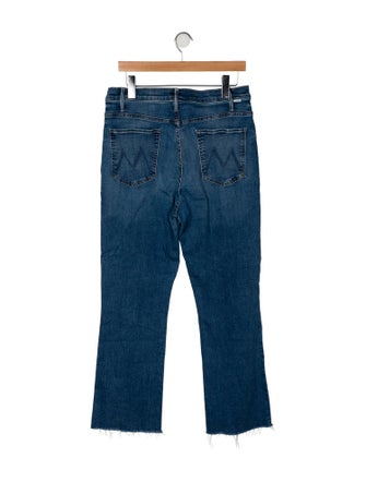 Mother High-Rise Straight Leg Jeans