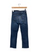 Mother Mid-Rise Straight Leg Jeans