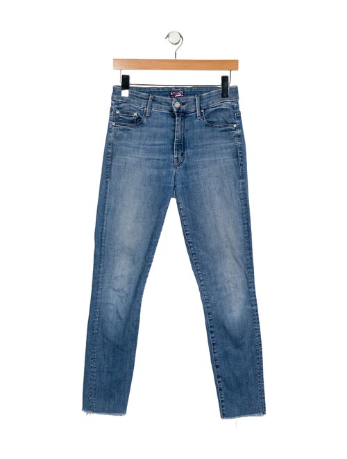 Mother Mid-Rise Skinny Leg Jeans