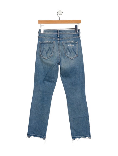 Mother High-Rise Straight Leg Jeans
