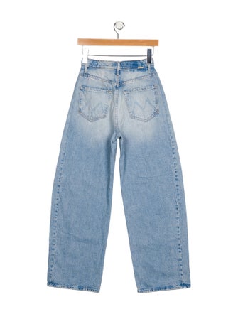 Mother High-Rise Wide Leg Jeans