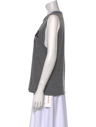 Mother Graphic Print Crew Neck Top