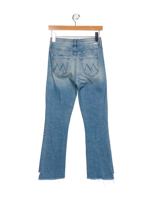 Mother Mid-Rise Straight Leg Jeans