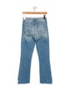 Mother Mid-Rise Straight Leg Jeans