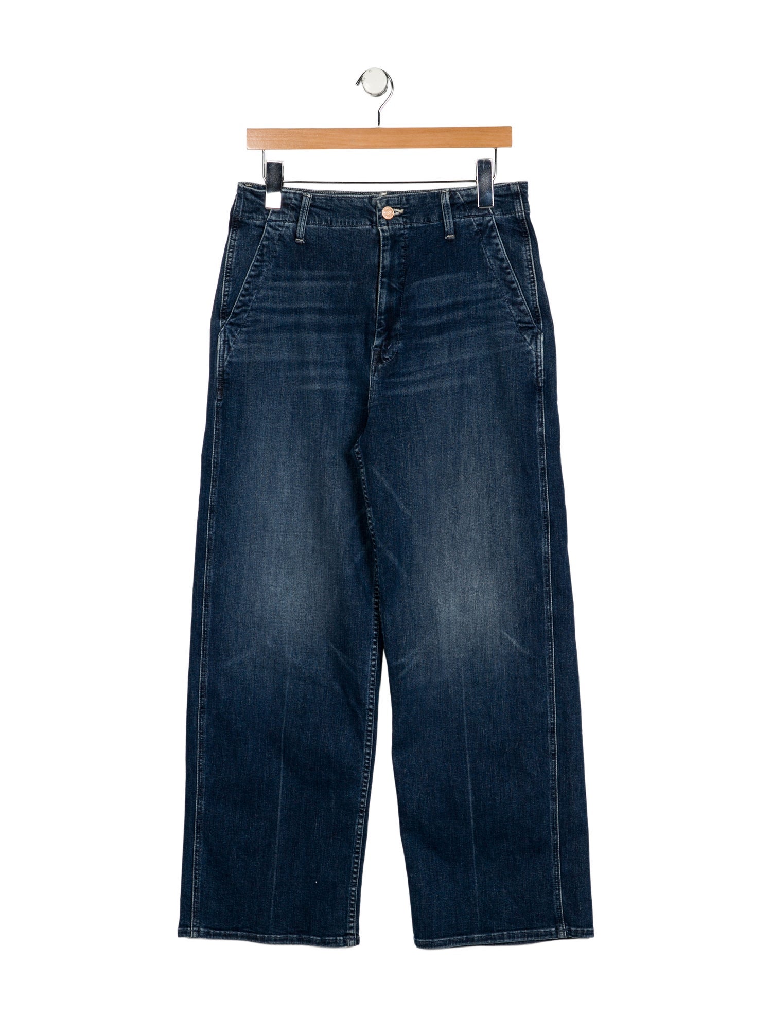 Mother High-Rise Wide Leg Jeans