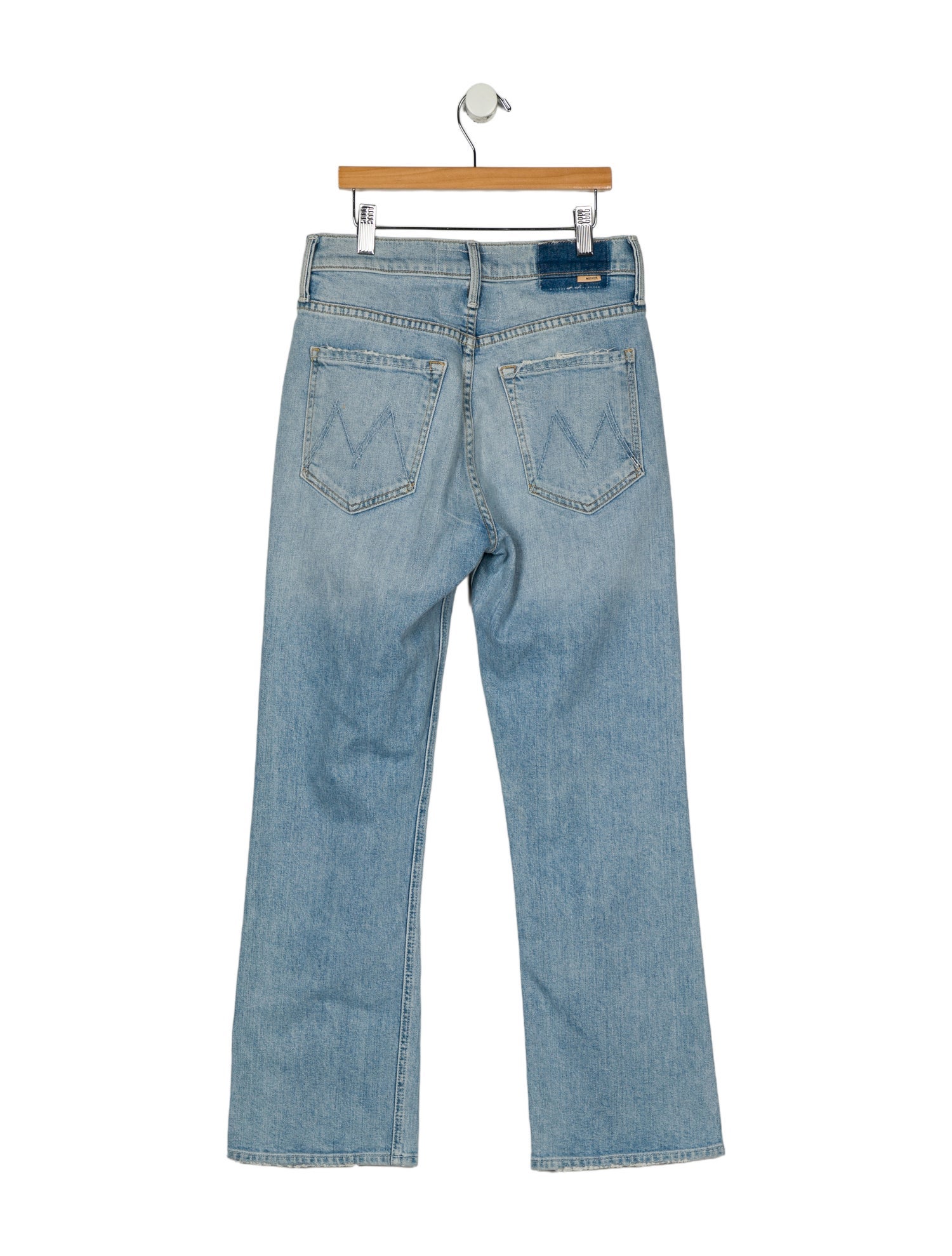 Mother High-Rise Straight Leg Jeans